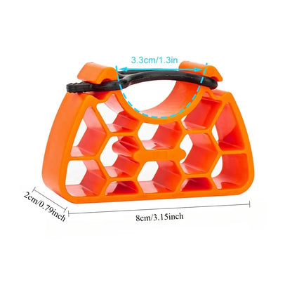 Bike Handlebar Bracket - Clip-On, 46g, Plastic, MTB & Road Bike