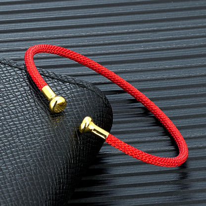 Gold-Plated Copper Cuff Bangle - Open, 58-60mm