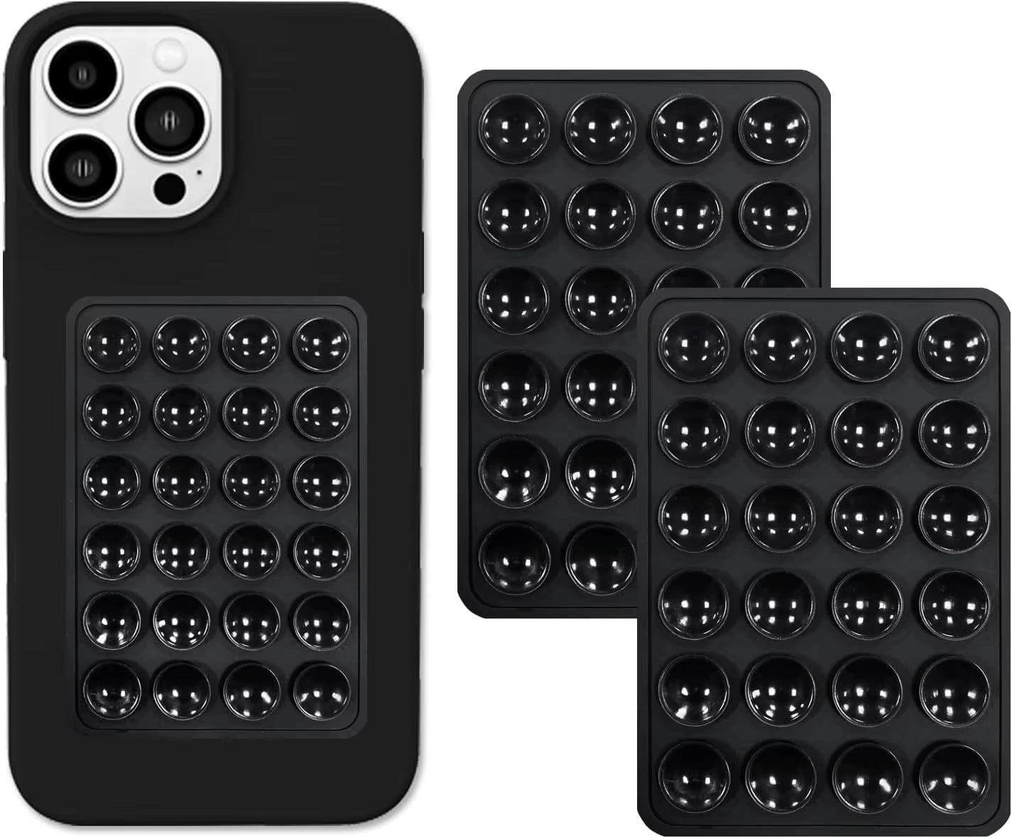 Sticky Grip Silicone Suction Case Secure, Non-Slip Mount for iPhone deideas