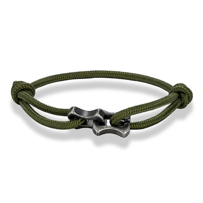 Stainless Steel Rope Bracelet - Keel Chain, Adjustable