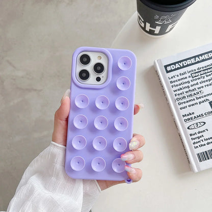 Silicone iPhone Case with Lanyard - Shockproof, Anti-Slip, 6 Colors, iPhone 11-17 Pro Max