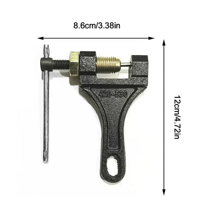 Motorcycle Chain Breaker & Link Splitter Tool Universal 420-530 Carbon Steel