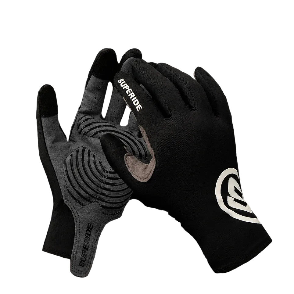 Full Finger Cycling Gloves - Padded, Breathable, Touchscreen, 6 Colors, S-XL