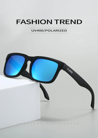 Gafas de sol deportivas envolventes - Polarizadas UV400 para correr y andar en bicicleta