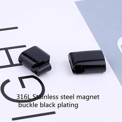 Stainless Steel Braided Leather Bracelet Elegant Style deideas