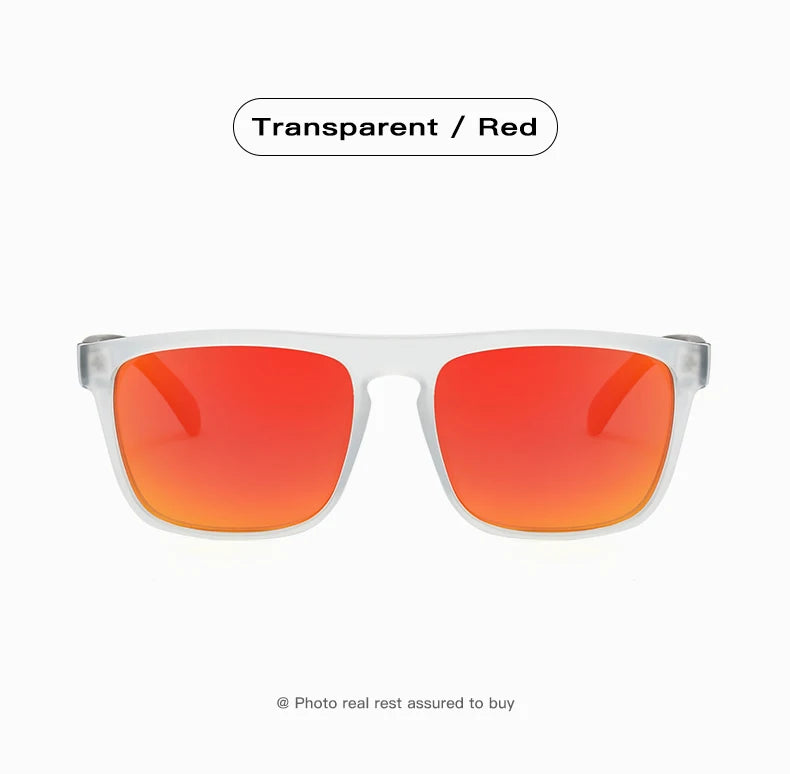 Gafas de sol deportivas polarizadas envolventes - Rendimiento UV400 para exteriores