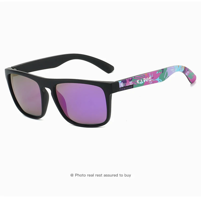 Gafas de sol deportivas polarizadas envolventes - Rendimiento UV400 para exteriores