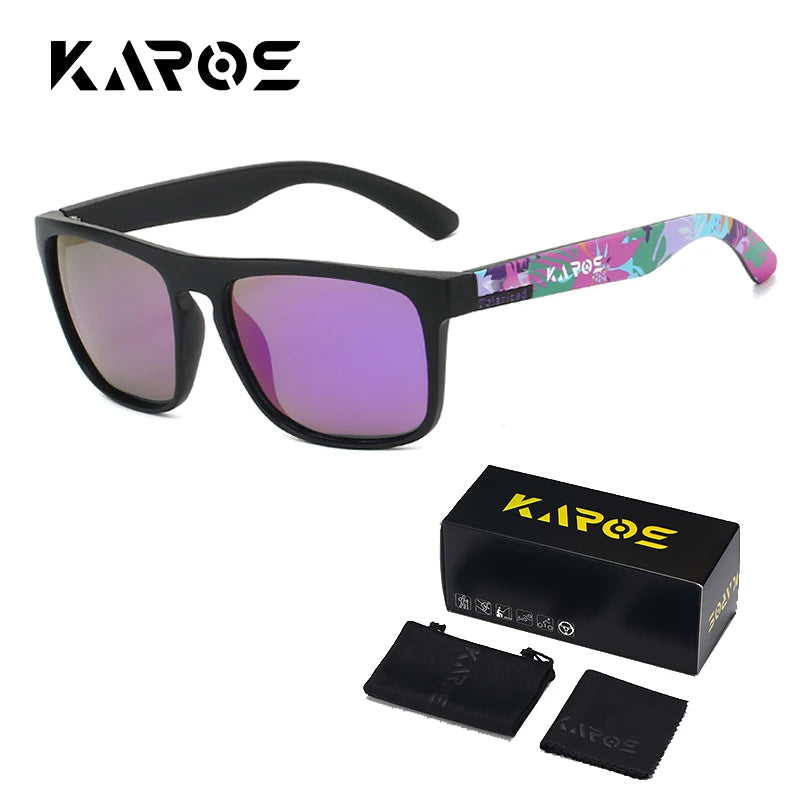 Gafas de sol deportivas polarizadas de camuflaje - Rendimiento al aire libre UV400