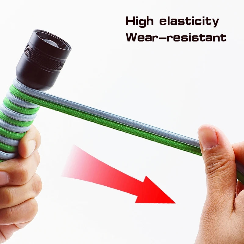 No-Tie Elastic Shoelaces with Color Buckle