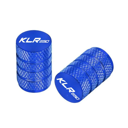 Tapones de válvula de neumático de aluminio CNC para Kawasaki KLR 650 – KLX300 KLX230 KLX140