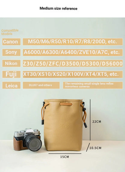 Compact Camera Bag for Mirrorless Cameras, Multiple Sizes