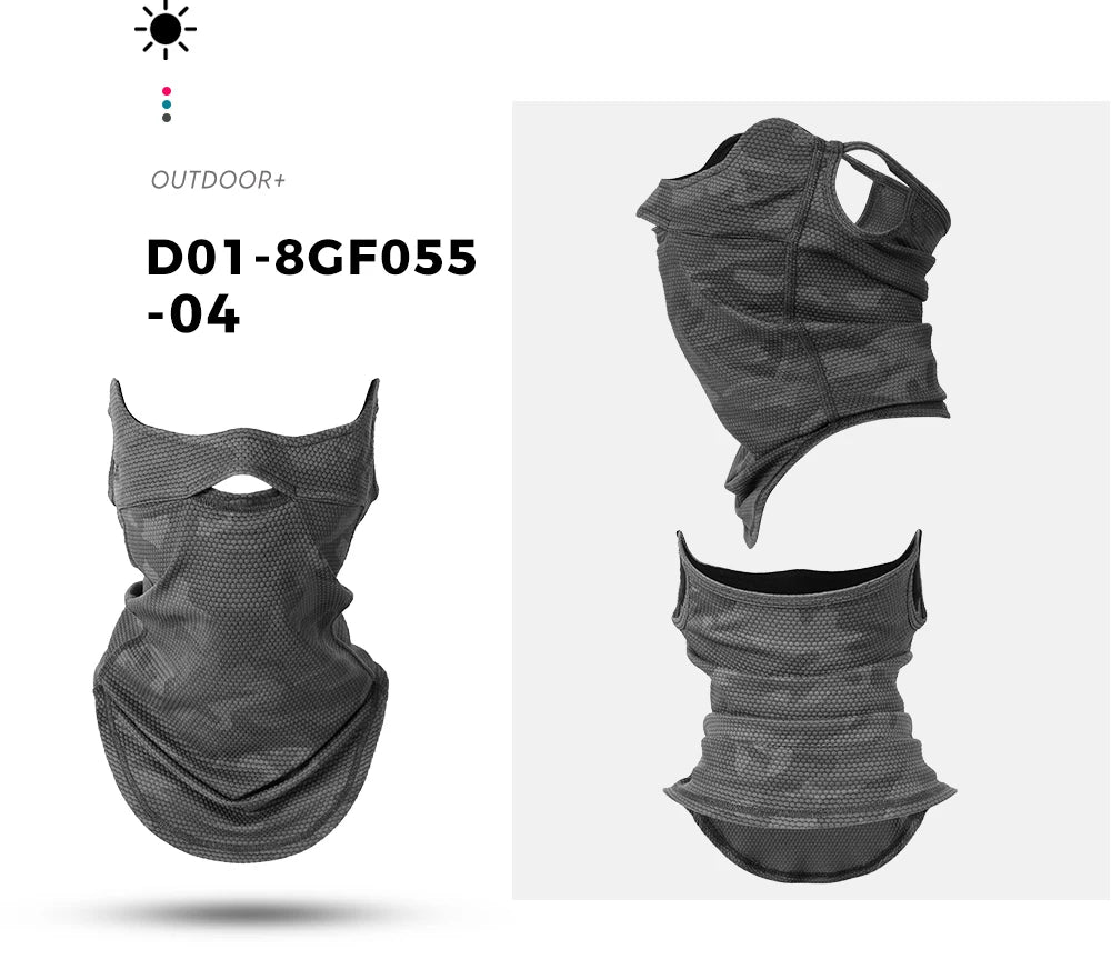 Pañuelo refrescante Summer Ice Cool - Braga de cuello con protección UV para senderismo, ciclismo y deportes al aire libre