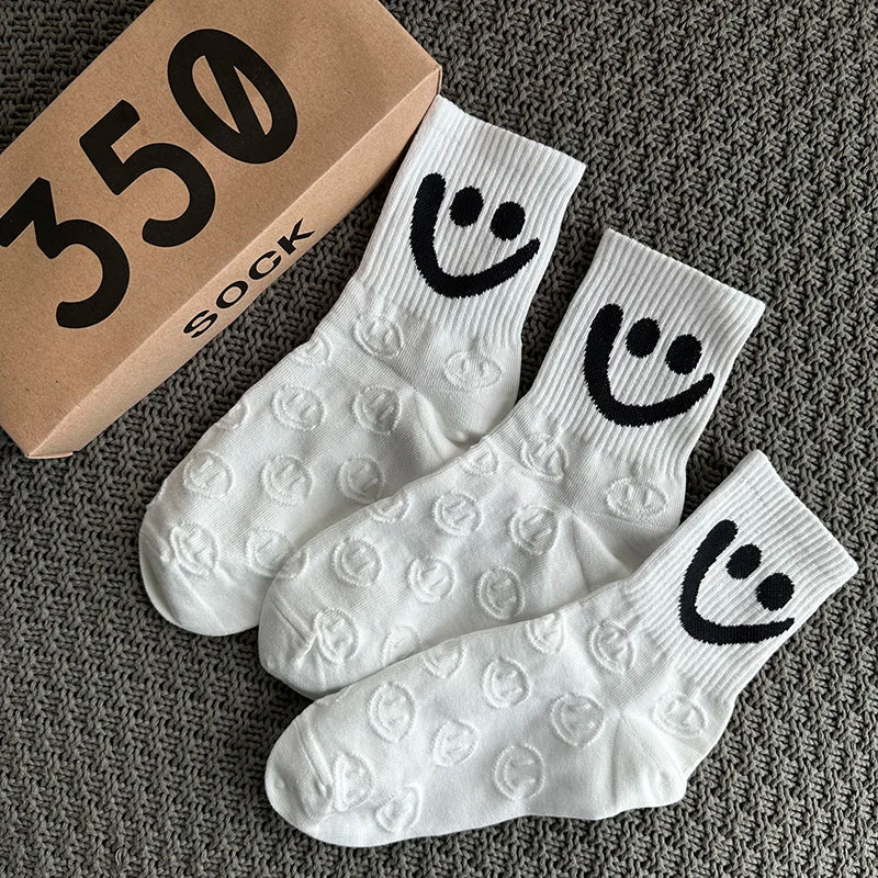 Cute Socks 3-Pair Gift Box Set – Korean Style | Unisex