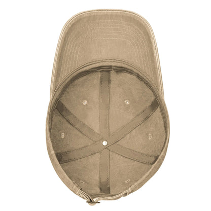 Gorra desgastada con cierre a presión — Gorra de béisbol ajustable unisex