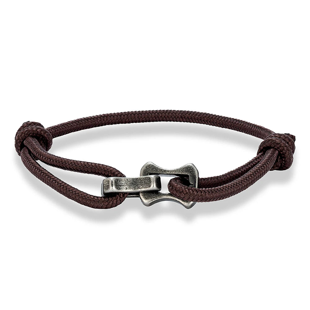 Stainless Steel Rope Bracelet - Keel Chain, Adjustable