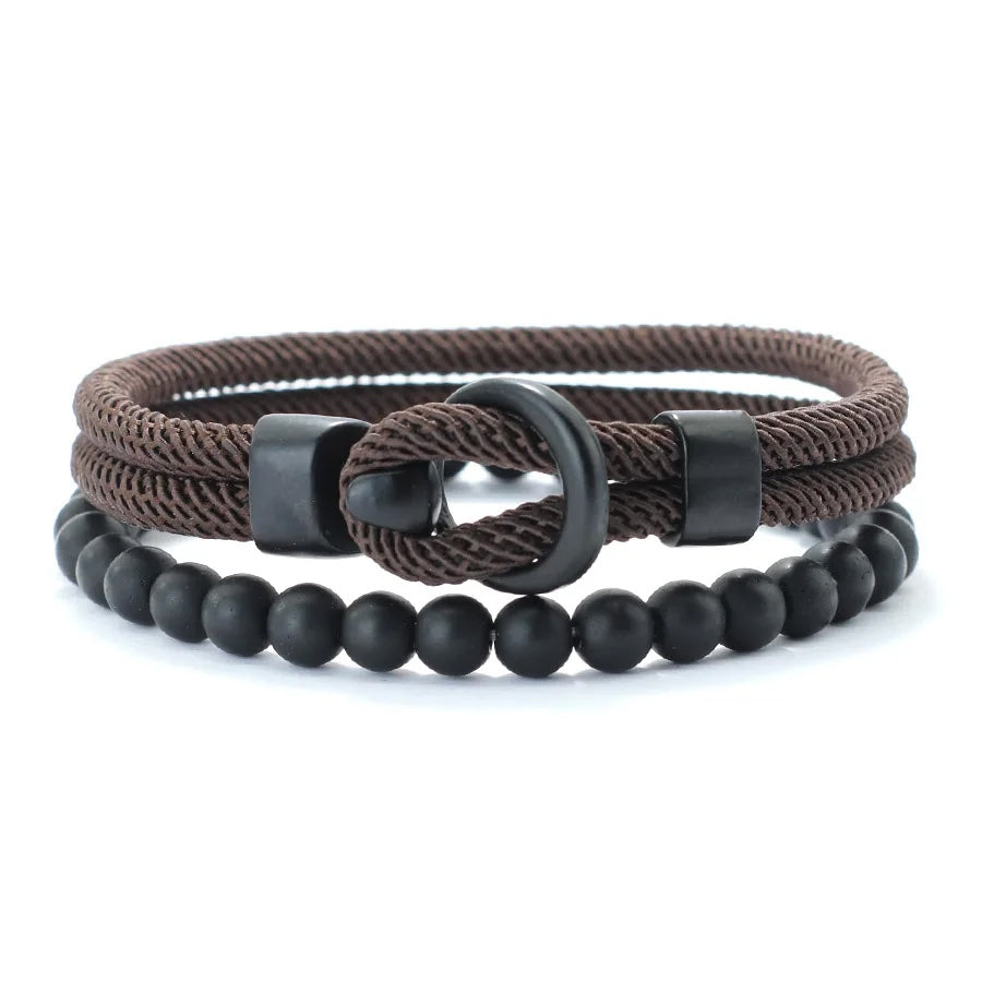 Bracelets Onyx Minimal A simple but powerful set, with the elegance of onyx deideas