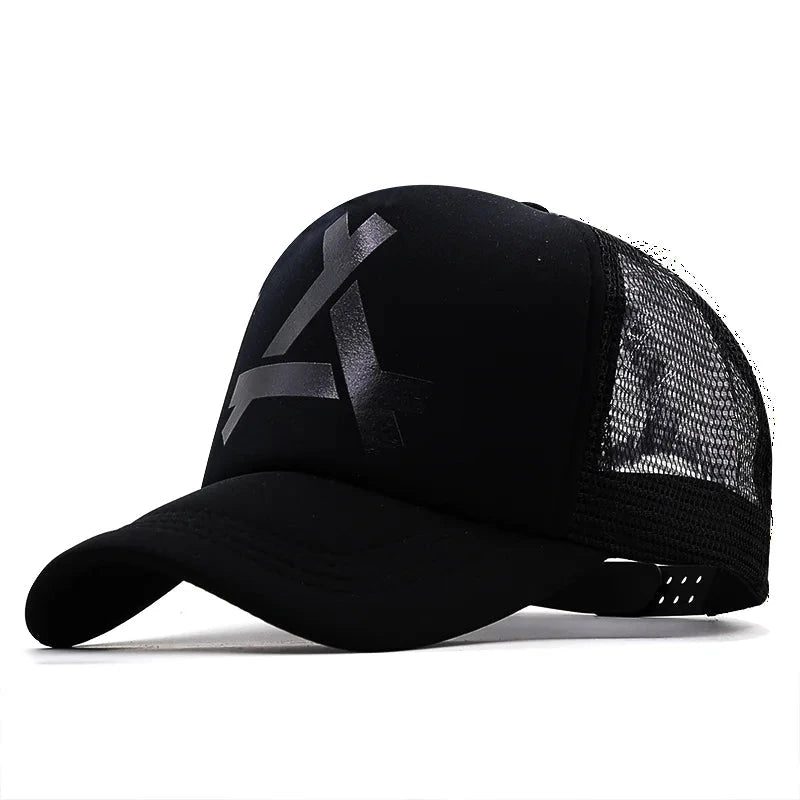 Unisex Mesh Snapback Cap Breathable Casual Sports Hat deideas