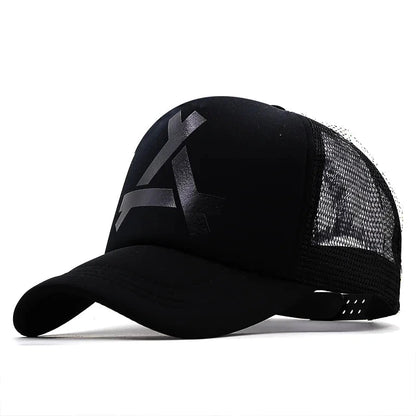 Unisex Mesh Snapback Cap Breathable Casual Sports Hat deideas