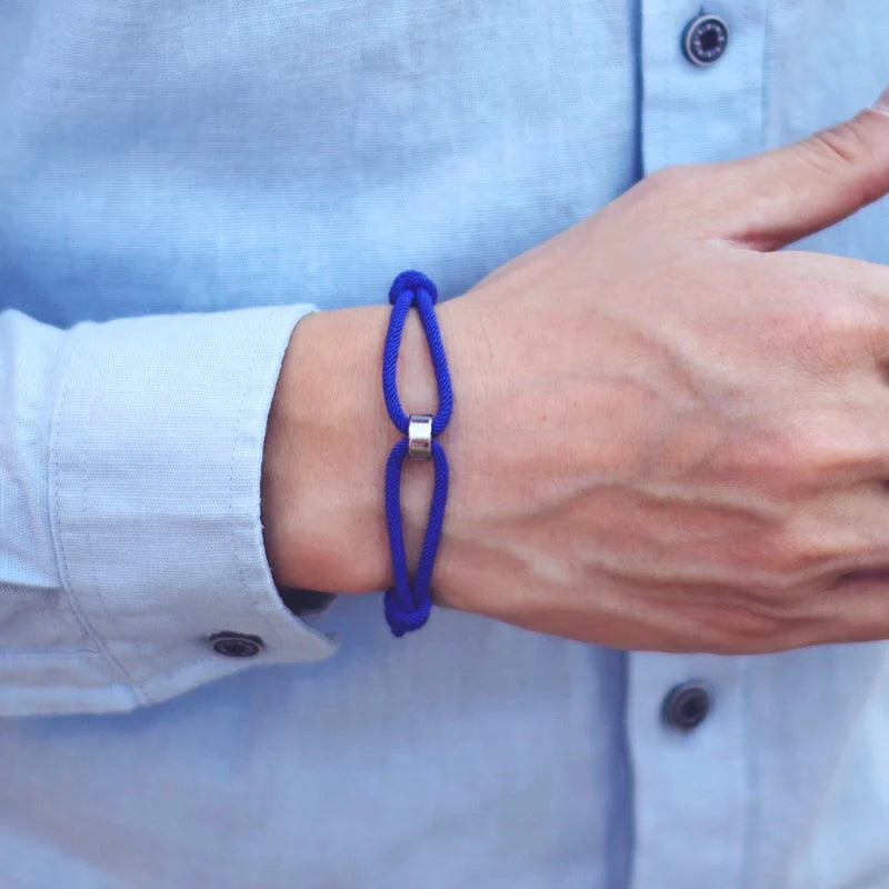 Pulsera de Cordón Trenzado – Estilo Minimalista Ajustable