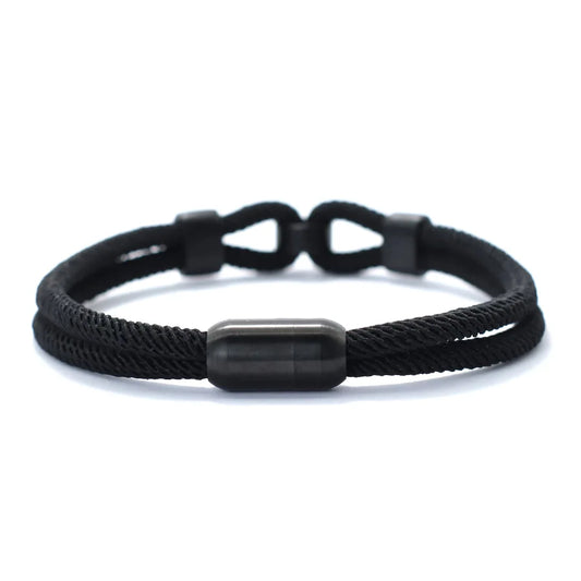 Velocity - Pulsera con cordón urbano, ajustable, unisex