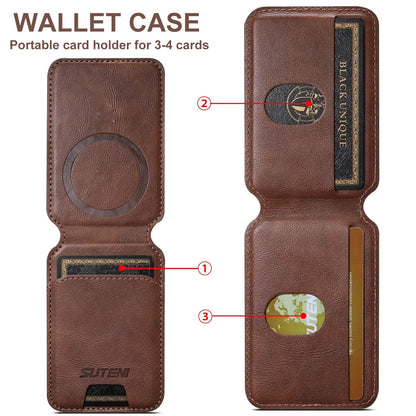 Wallet Pro Magnetic Leather Wallet for iPhone 17 16 Pro Max, 15, 14, 13, 12 and 11 deideas