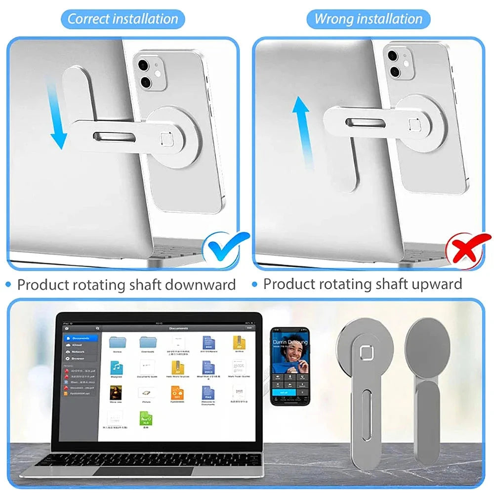 MagSafe 15W Fast Wireless Charger & Laptop Side Mount deideas