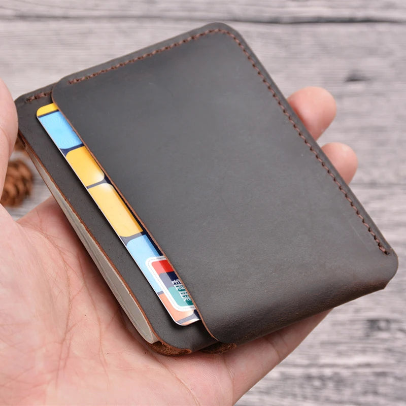 VaultSlim Genuine Leather Card Holder with RFID Shield