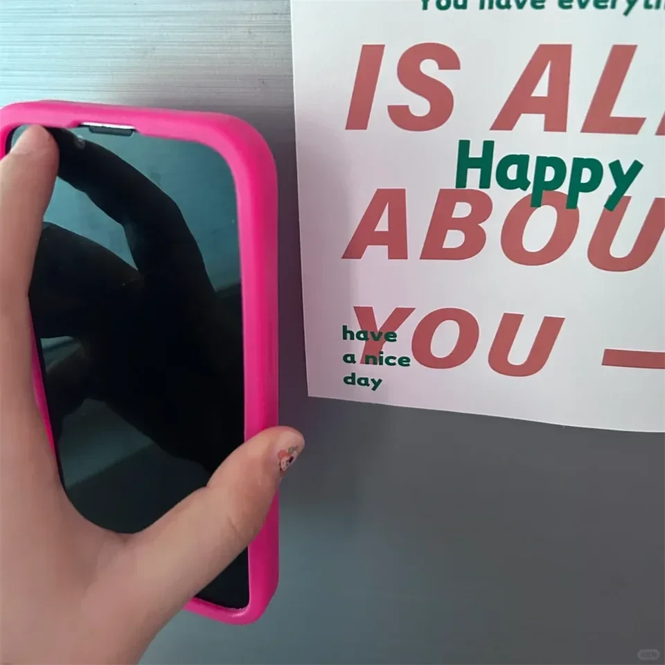 Phone Case Soft Silicone Holder for iPhone 16/15/14 deideas