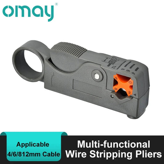 Multifunctional coaxial cable stripper Cable tools RG58 RG59 RG6 deideas