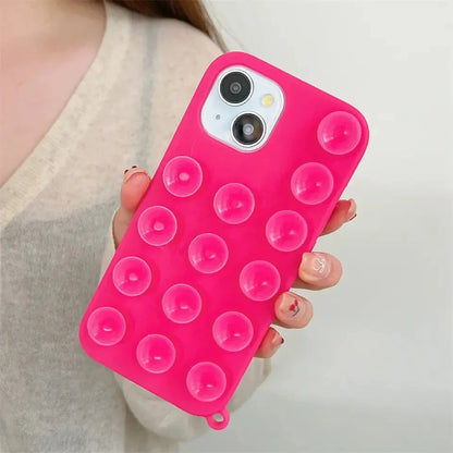 Phone Case Soft Silicone Holder for iPhone 16/15/14 deideas