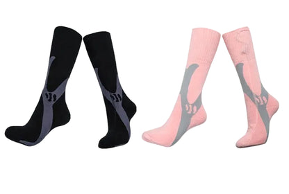 Premium Heated Socks - Rechargeable 5000mAh Electric Foot Warmers | Winter Sports & Outdoor