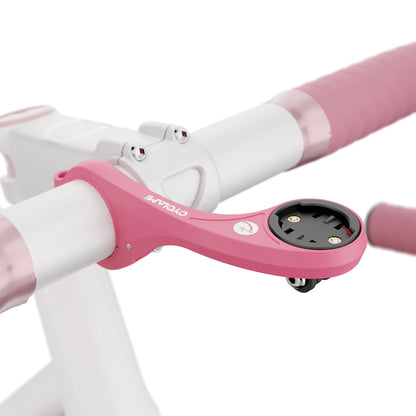 Bike Computer & GPS Mount S2 – Action Camera & Headlight Bracket (Black / Pink / Blue)