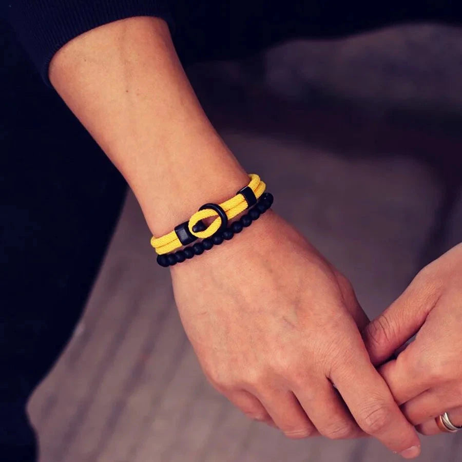 Bracelets Onyx Minimal A simple but powerful set, with the elegance of onyx deideas