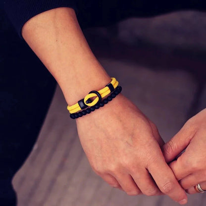 Bracelets Onyx Minimal A simple but powerful set, with the elegance of onyx deideas