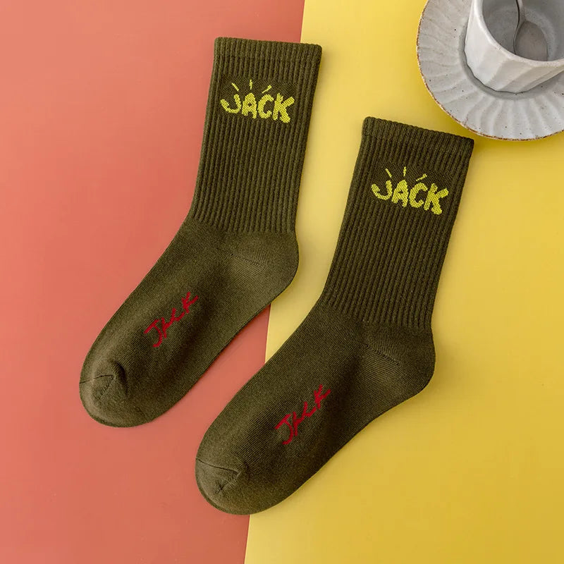 Unisex Cotton Sports Socks – Cycling, Skateboarding & Basketball