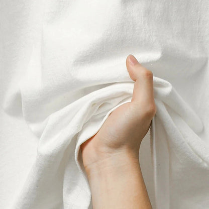 Solid Color Cotton Short Sleeve T-Shirt Top Casual T-Shirts deideas