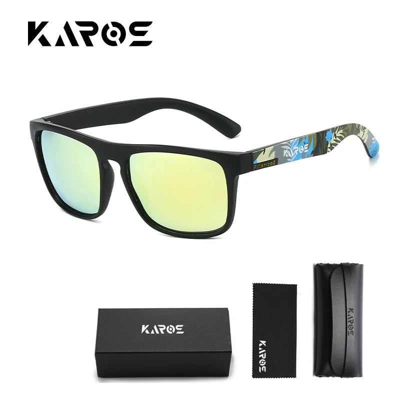 Gafas de sol deportivas polarizadas envolventes - Rendimiento UV400 para exteriores