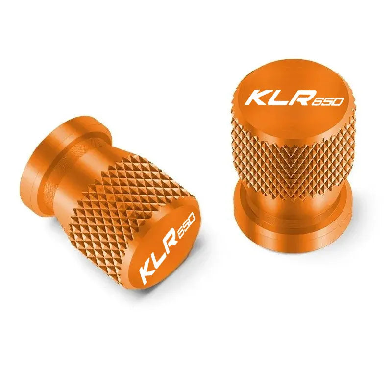 Tapones de válvula de neumático de aluminio CNC para Kawasaki KLR 650 – KLX300 KLX230 KLX140