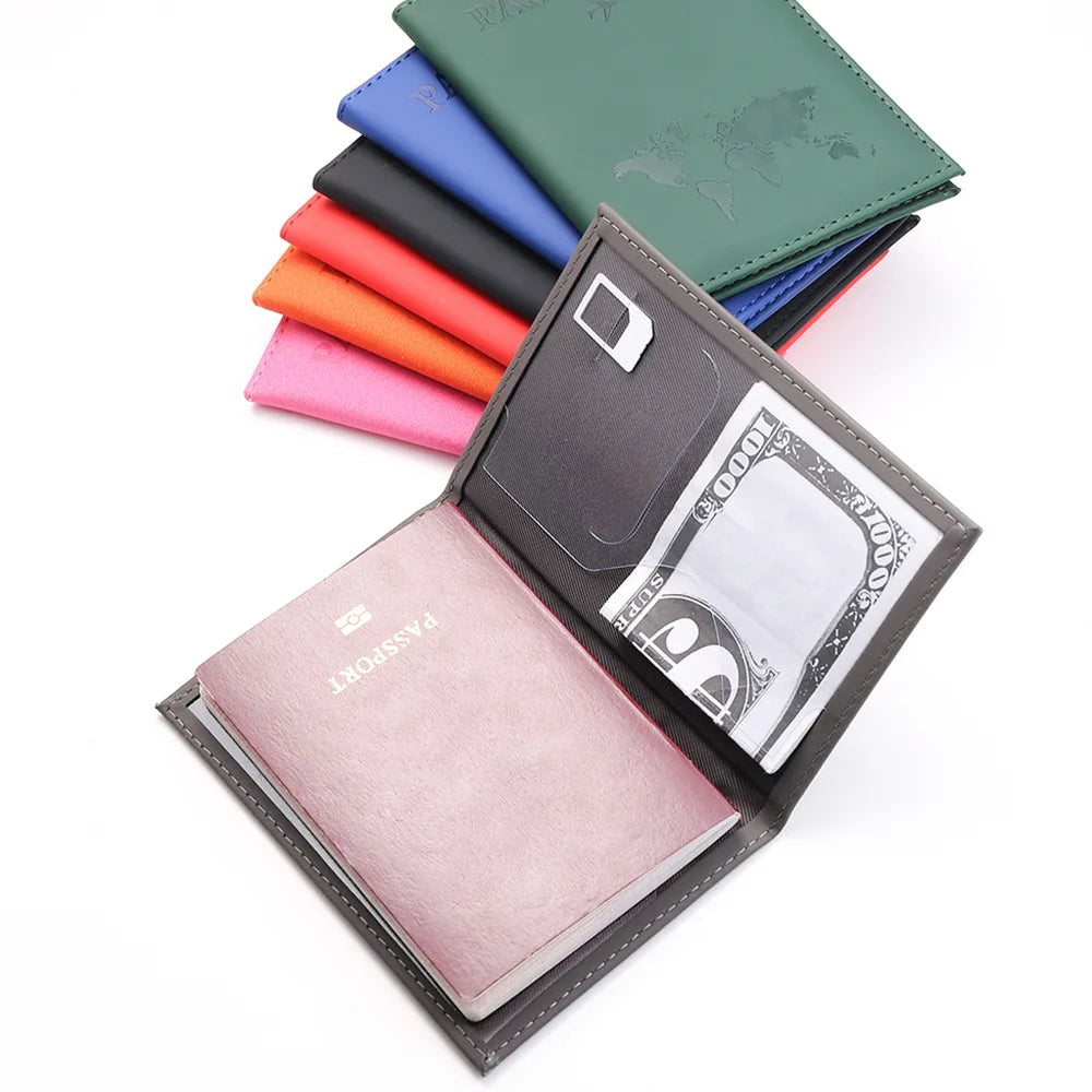 Passport & Travel Wallet VintageShield RFID Holder