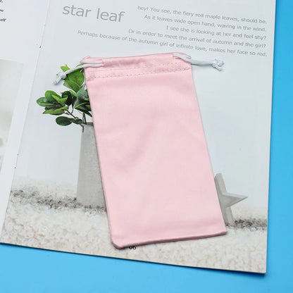 Bolsa de microfibra premium para gafas - Funda protectora suave para gafas de sol y accesorios