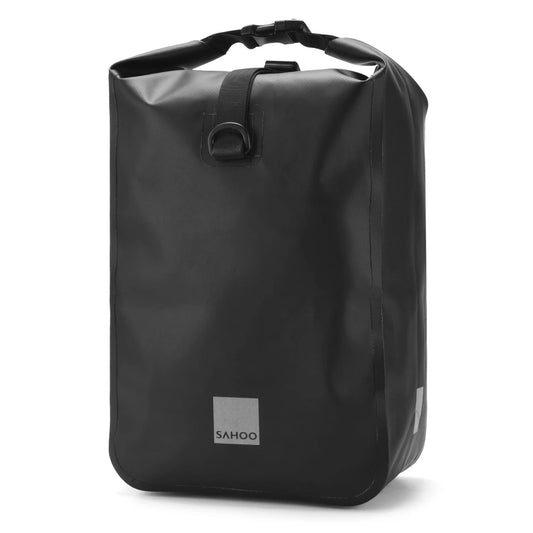 Waterproof Bike Rear Pannier Bag  10L Large Capacity with Reflective Strips deideas