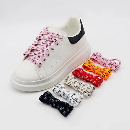 Bandana Graphic Flat Shoelaces, 70–200 cm