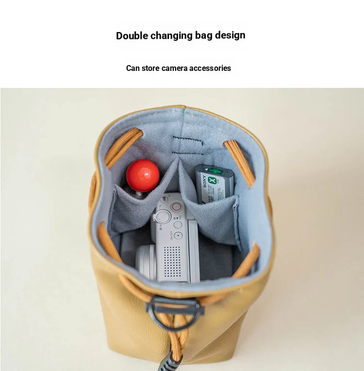 Compact Camera Bag for Mirrorless Cameras, Multiple Sizes
