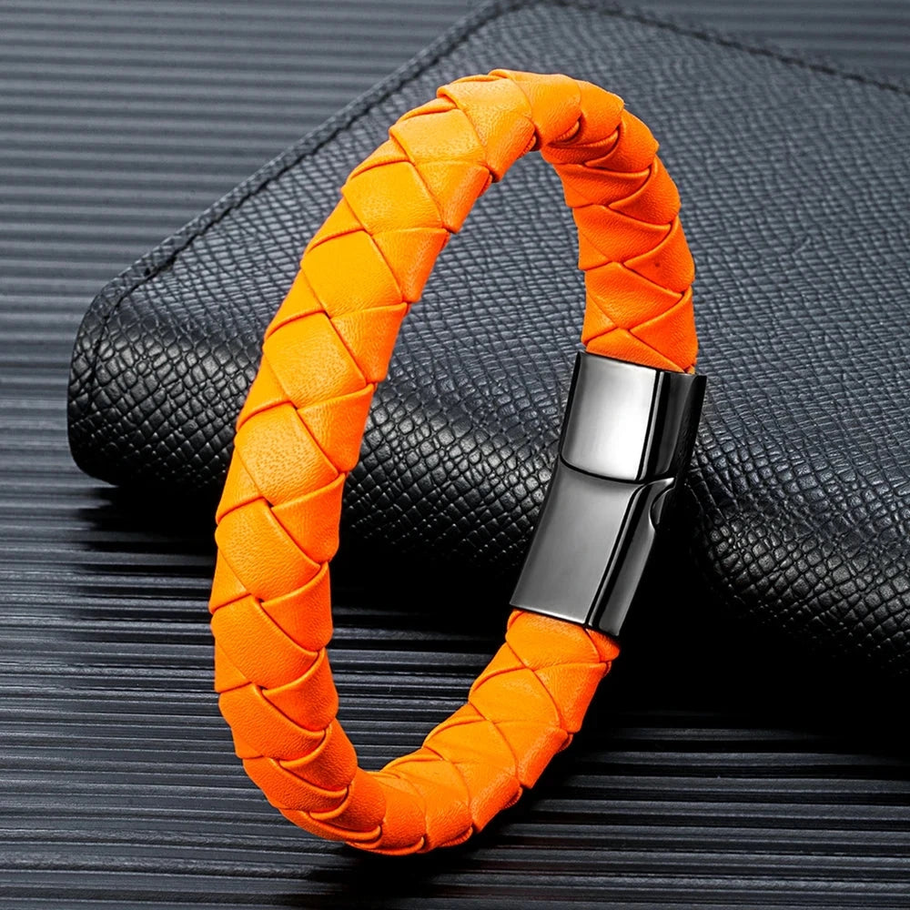 Urban Flame Leather Bracelet deideas