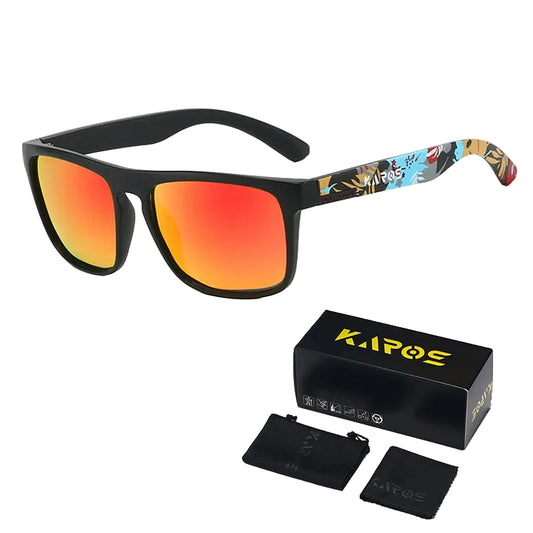 Camouflage Polarized Sport Sunglasses - UV400 Outdoor Performance