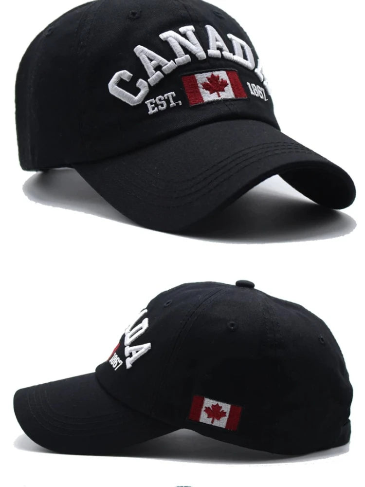 Canada 1867 Printed Duckbill Cap, Adjustable
