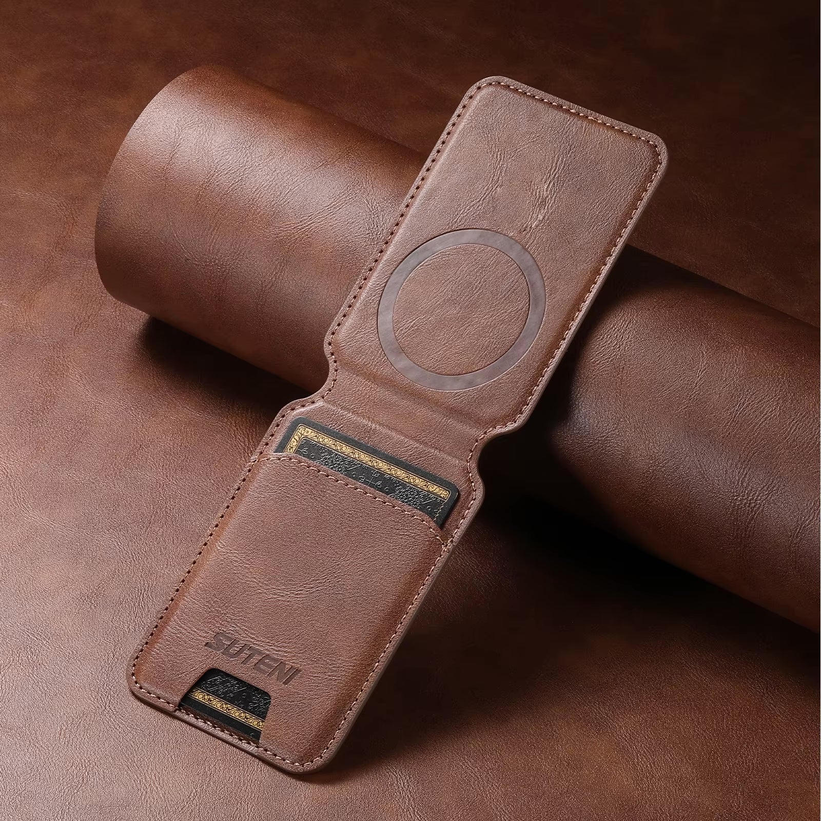 Wallet Pro Magnetic Leather Wallet for iPhone 17 16 Pro Max, 15, 14, 13, 12 and 11 deideas