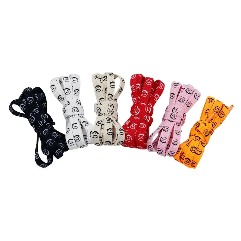 Bandana Graphic Flat Shoelaces, 70–200 cm