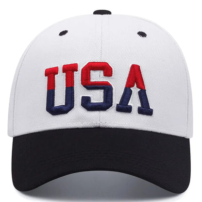 American Flag Baseball Cap, Snapback & Mesh Styles
