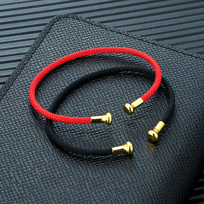 Gold-Plated Copper Cuff Bangle - Open, 58-60mm
